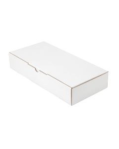 100pcs 300 x 145 x 55mm Diecut Mailing box White