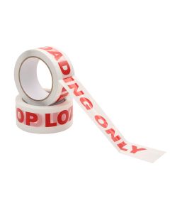 36Rolls 48mm x 75m Top Loading Only Pre-Printed Packaging Tape