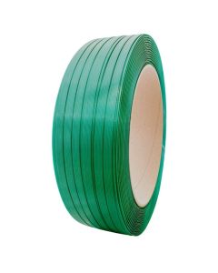 Pet Strapping Green Embossed 12mm x 0.7mm x 1900m
