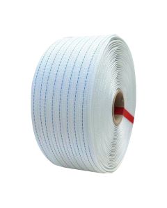 Poly Woven Strapping 16mm x 1000m 1x Blue Line