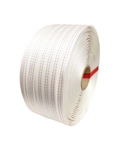 Poly Woven Strapping 19mm x 500m 2x Red Line