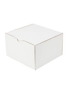 100pcs 200 X 200 X 120mm Diecut Mailing Box White
