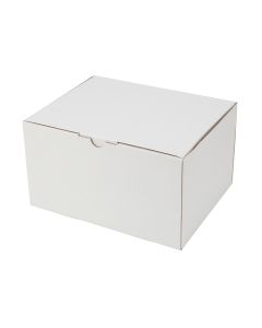 100pcs 230 X 180 X 130mm Diecut Mailing Box White