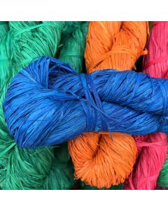 Raffia Hank Blue 250G