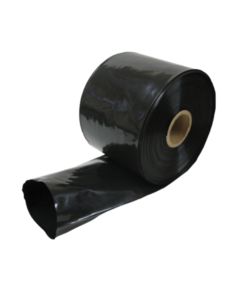 LayFlat Poly Tubing 200mm 100UM Black 7.5kg/roll