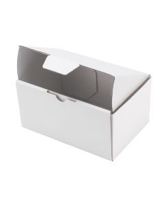 100pcs Full White 150x 100 x 75mm Diecut Mailing Box