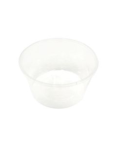 220ML Round Plastic Takeaway Food Container 500/Carton