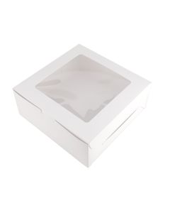 Patisserie Square Window Cake Box 12x12x6 inch