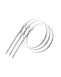 Stainless Steel 304 Cable Ties 4.6 x 300mm -100Piece
