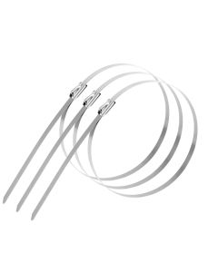 Stainless Steel 304 Cable Ties 4.6 x 250mm -100Piece