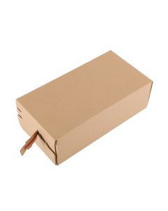Self Sealing Box 240x125x75mm Brown Heavy Duty