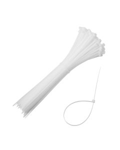 White Cable Ties 4.8 x 300mm -200Piece