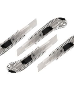 10pcs Metal Heavy Duty Safety Knife 18mm