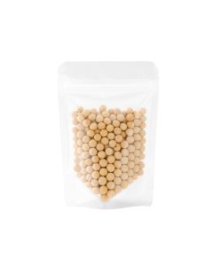 500x Clear Stand Up Pouches Zipper Bag 100x150mm 130um