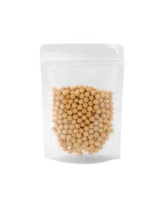 500x Clear Stand Up Pouches Zipper Bag 120x170mm 130um