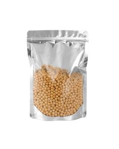300x Stand Up Pouches Clear Front with Foil Back 180x260mm 130um