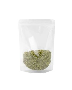 300x Clear Stand Up Pouches Zipper Bag 220x320mm 130um