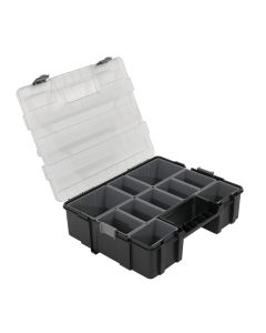 10 Compartment Orangiser Plastic Tools Box