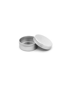 20ML Aluminium Tin Jar Base & Lid Screw Cap 100 per carton