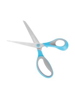 12x Blue Soft Grip 20.5cm Scissors 1.8mm Blade