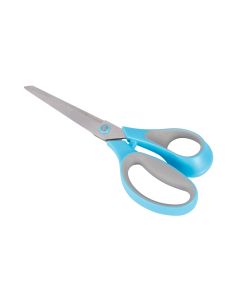 12x Blue Soft Grip 23.5cm Scissors 2.5mm Blade