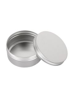 150ML Aluminium Tin Jar Base & Lid Screw Cap 100 per carton