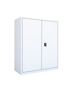 White Steel Storage Cupboard Lockable Cabinet 1020*905*460mm