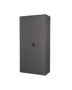 Graphite Steel Storage Cupboard Lockable Cabinet 1850x905x460mm