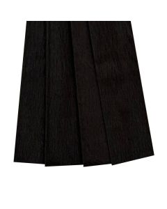 Rainbow Black Crepe Paper 500mmx2.5m Pack of 12 Sheets