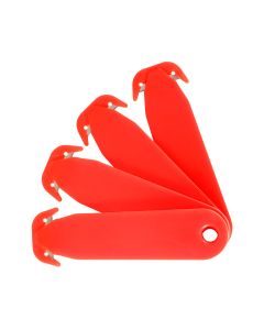 100pcs Safety Cutters Red
