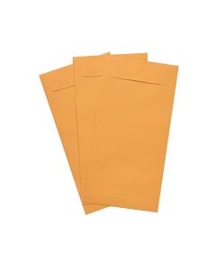 500pcs DL Gold Peel n Seal Envelopes 220x110mm 90GSM