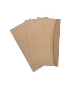 800pcs DLX Kraft Brown Lick n Stick Envelopes 120x235mm 90GSM