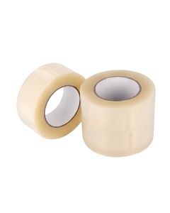 36 Rolls Silent Clear Packaging Tape 48mm x 150m