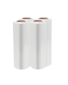 4 Rolls Cling Wrap 450mm x 1300M Clear BPA Free Food Grade