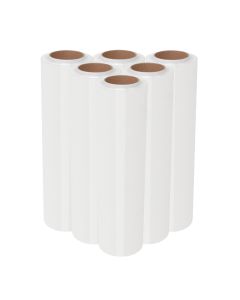 6 Rolls Cling Wrap 450mm x 600M Clear BPA Free Food Grade