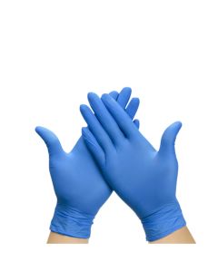 Blue Nitrile Powder Free Examination Nitrile Disposable Gloves-MEDIUM 1000/ctn