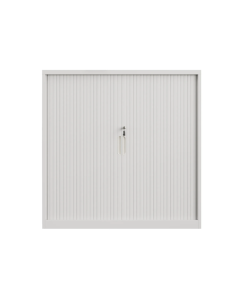 Steel Tambour Storage Box White Cupboard 1200x1200x473mm