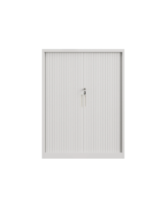 Steel Tambour Storage Box White Cupboard 1200x900x473mm