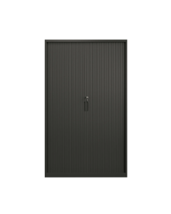 Steel Tambour Storage Box Black Cupboard 2000x1200x473mm