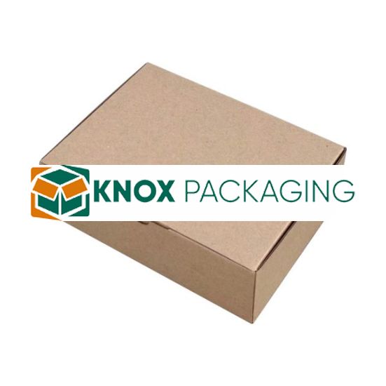 100pcs 220 x 160 x 100mm Diecut Mailing Box Brown Heavy Duty
