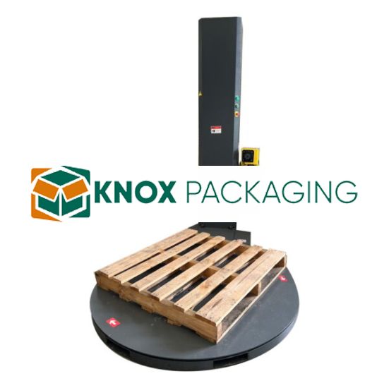 Automatic Pallet Wrapping Machine Power pre-stretch system