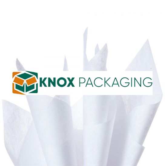 500 Sheets Acid Free Tissue Paper 500x750mm 17gsm White
