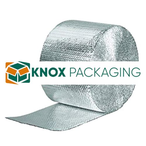 Foil 500mm x 50m Bubble Wrap 10mm Bubbles