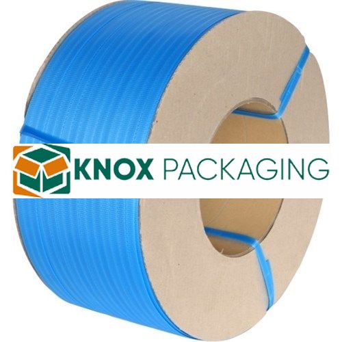 12mm x 3000m Fully Auto Machine Polypropylene Blue Strapping